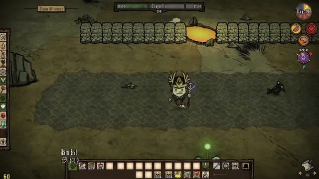 [don't starve together] reworked wigfrid vs dragonfly with no healing смотреть онлайн