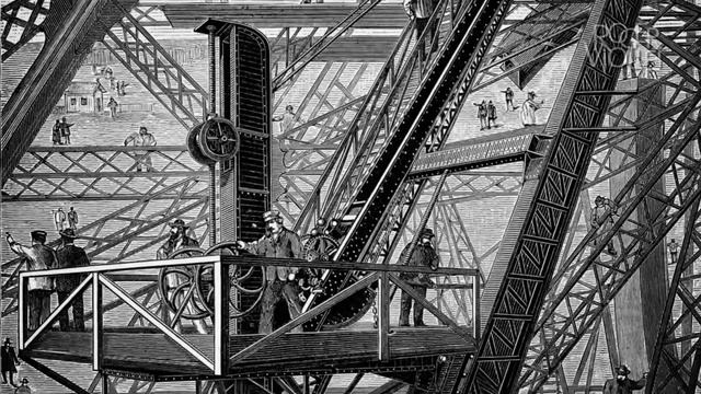 La construction de la Tour Eiffel vue par Roger-Viollet смотреть онлайн