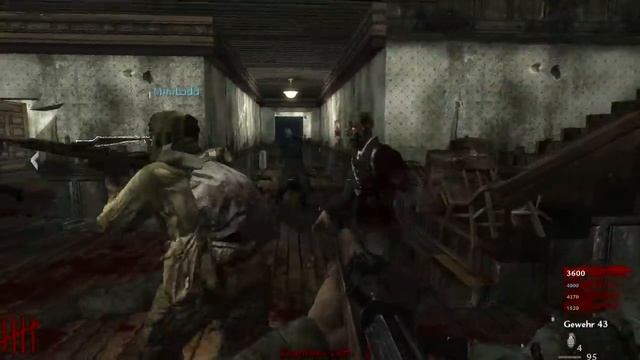 Zombie Walk! (Call of Duty WaW Zombies Funny Moments, Custom Maps, Mods) смотреть онлайн
