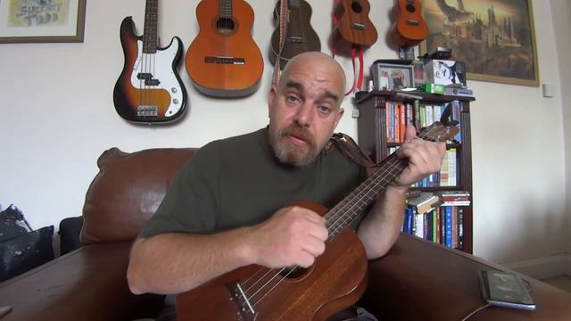 Gangsters Paradise cover and quick tutorial baritone ukulele смотреть онлайн