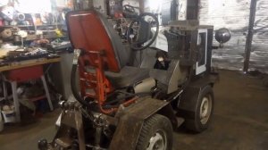 Мини трактор переломка, своими руками. Я его сделал)