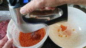 Красная Икра - Очистка от плёнки / Salmon caviar cleaning
