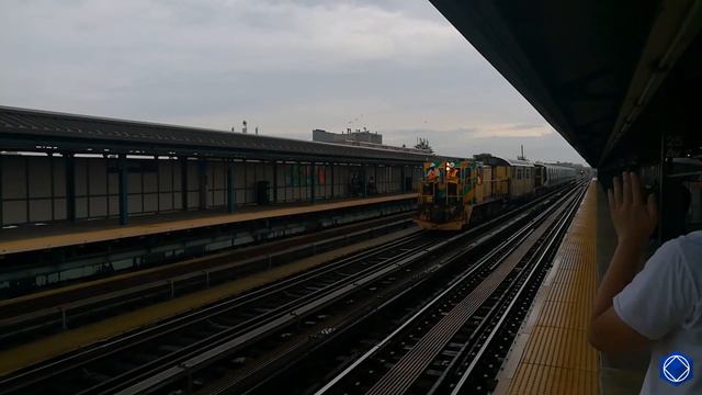 MTA NYCT Subway: First R211 Delivery + R160 Transfer, Trains via West End смотреть онлайн