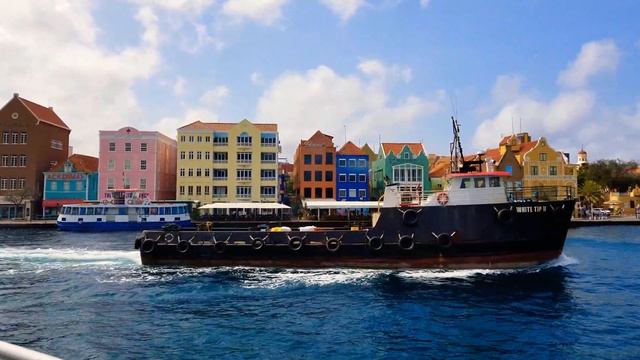 Curacao Island Willemstad Curacao Colorful City смотреть онлайн