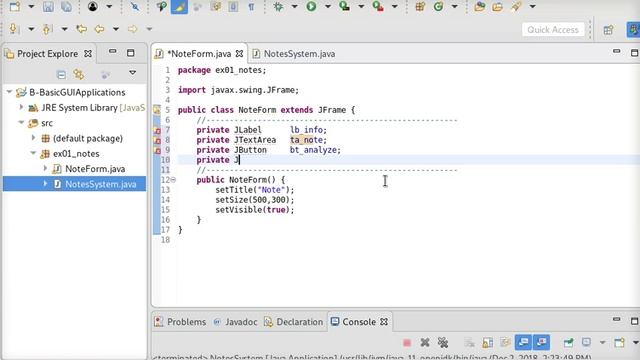 Java B01 - BorderLayout смотреть онлайн