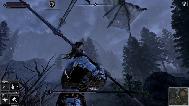SKYRIM SE | SkySA Spear animations смотреть онлайн