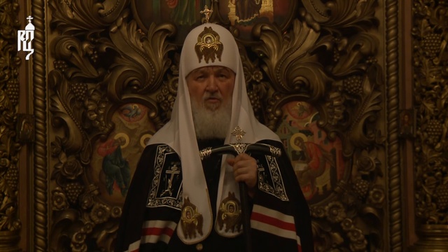 В четверг 1-й седмицы поста Патриарх Кирилл совершил повечерие в Высоко-Петровском монастыре [Full H смотреть онлайн