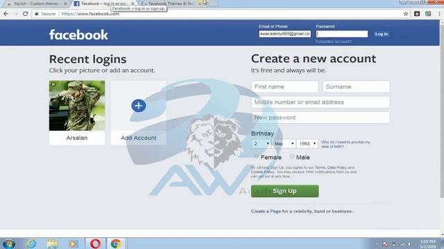 Change Facebook Theme & Background смотреть онлайн