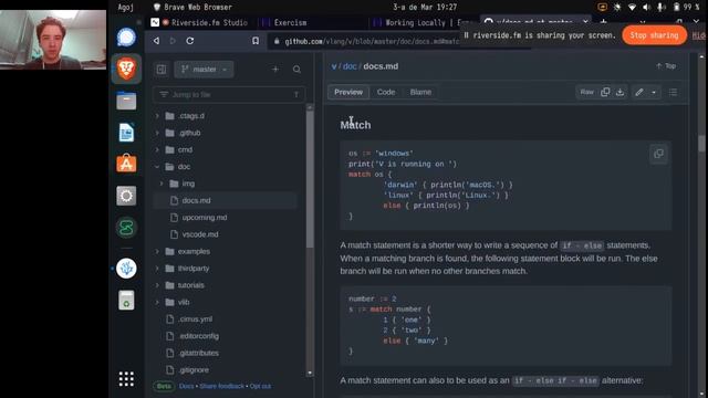 Ethan Hansen solves Space Age on the newly launched V language track! смотреть онлайн