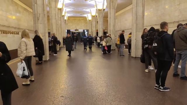 Metro In Minsk Belarus (Street Walking In Minsk Belarus)