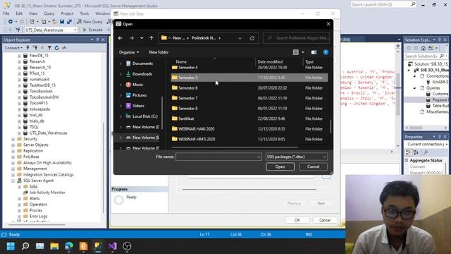 Soal 2 - Proses ETL Tabel Pegawai menggunakan SQL Server Agent смотреть онлайн