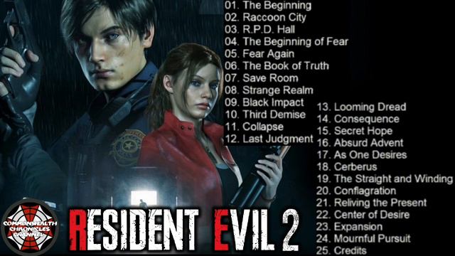 RESIDENT EVIL 2 REMAKE - FULL ALBUM OST - GAME SOUNDTRACK смотреть онлайн