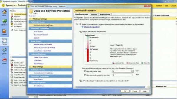 Symantec antivirus Management | Symantec endpoint protection | Symantec | Symantec Antivirus Server