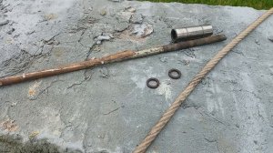 Трос для прочистки канализации своими руками за 5 минут.