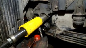 Как снять сайлент-блок рессоры ман тга