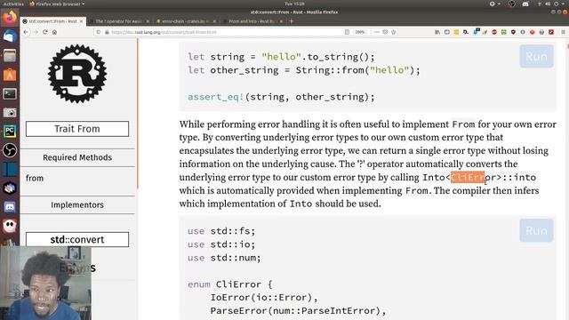 Rust: Error Handling смотреть онлайн