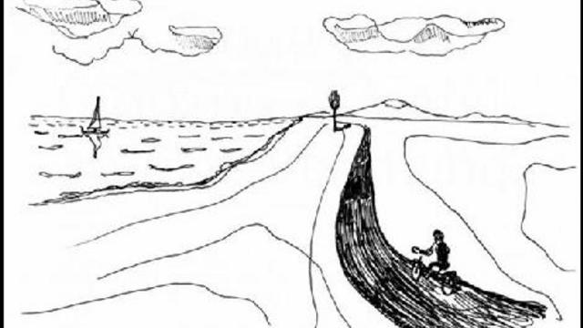 Road For Horizon. Go And Touch Everything