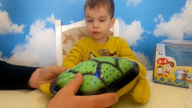 ?*ЧЕРЕПАХА ночник проектор ЗВЕЗДНОГО НЕБА| TURTLE Nightlight projector STARRY SKY смотреть онлайн