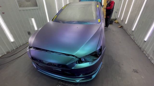 Lancer X в Хамелеон съёмная защита ЛКП смотреть онлайн