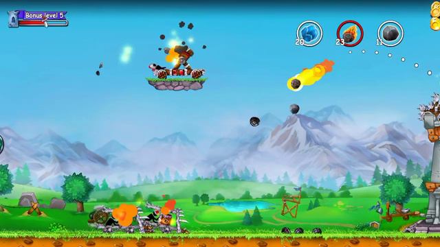 The Catapult 2 Bonus level-5 , Play technically easy to win #Game смотреть онлайн