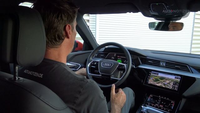 Audi e-tron 55 Quattro: "Vollstrom" auf der Autobahn im Review, Test, Fahrbericht смотреть онлайн