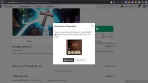 Как сделать приватный сервер в Роблокс