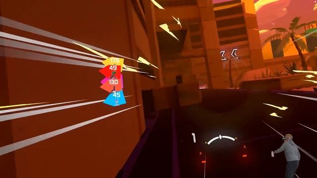 Sprint Vector gameplay - VR racing with innovative locomotion смотреть онлайн