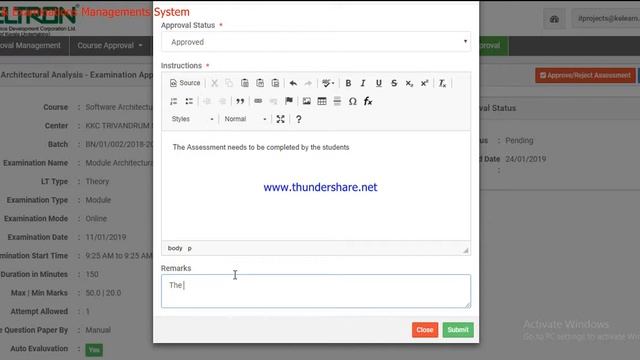 Assessment Approval(APPROVAL MANAGEMENT) смотреть онлайн