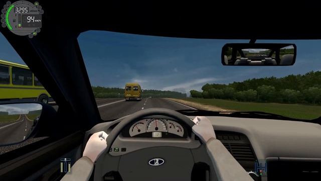 City Car Driving-ОБЗОР ОТ ПЕРВОГО ЛИЦА ВАЗ-2112+ТЮНИНГ. смотреть онлайн