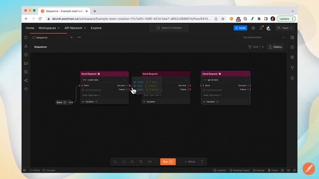Run Requests in Sequence | Postman Flows смотреть онлайн