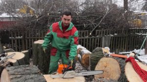 Как правильно завести бензопилу  Запуск бензопилы.