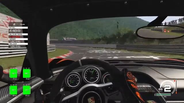 Assetto Corsa Porsche 918 spyder nordschleife. Target: 7min 13s смотреть онлайн