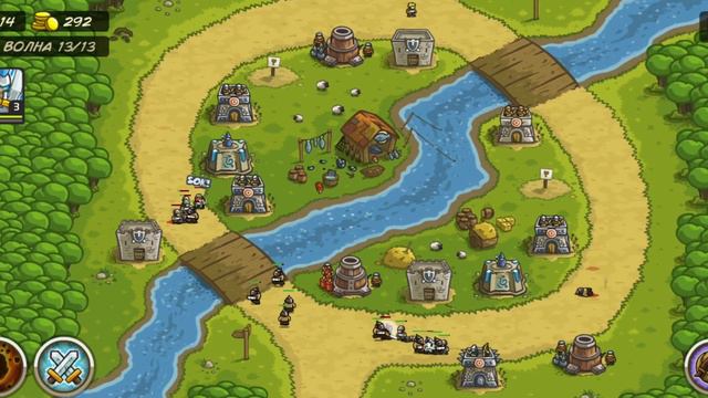 Старые добрые башни. #2 Kingdom Rush. #Kingdom Rush #башни смотреть онлайн
