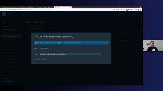 DEMO: How to use Access Control in Harbor смотреть онлайн