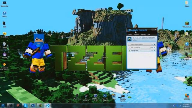 [Tutorial] Minecraft 1.6.4 How to setup a Hamachi Server -Windows смотреть онлайн