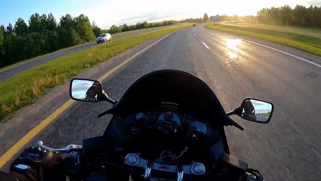 Покатухи Yamaha FJR 1300 и Honda CBR 1100 XX