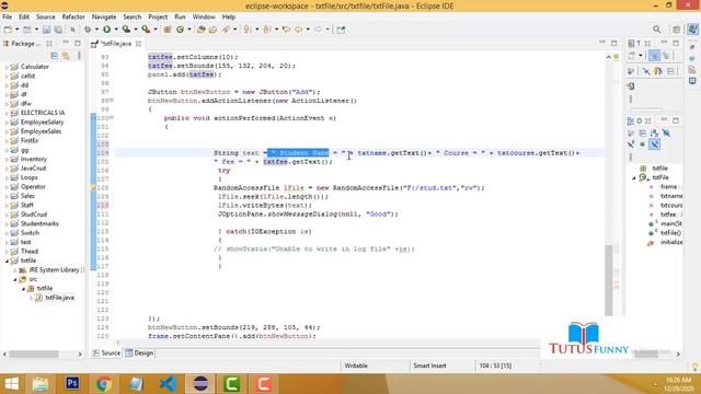 How to Add the Data to Text files in Java смотреть онлайн