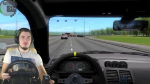 РАБОТА БОМБИЛОЙ в City Car Driving с РУЛЕМ