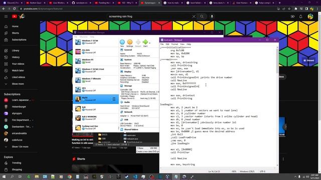 How to boot from bin files in virtualbox (or any other vm) смотреть онлайн