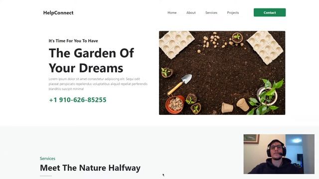 Landing Page Bootstrap смотреть онлайн