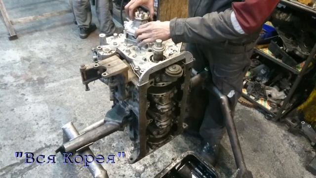 Подготовка контрактного мотора J3 2.9 CRDi на Hyundai Terracan Kia Bongo 3 смотреть онлайн