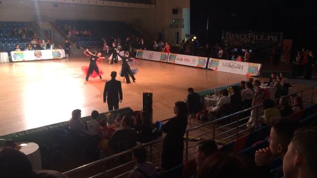 Голованов Илья - Коваленко Анастасия, 1/2 Slow Fox смотреть онлайн