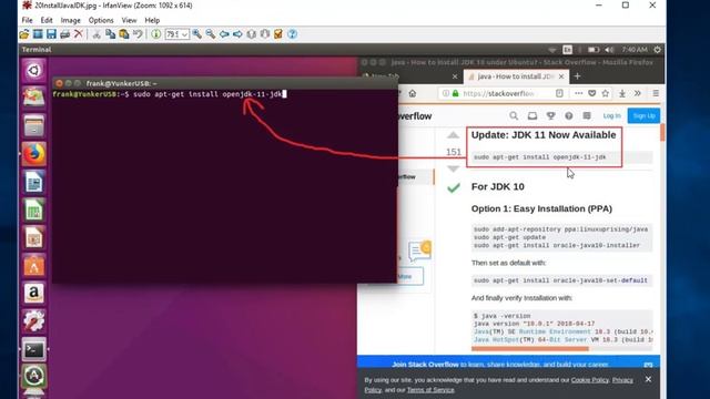 Linux: Java Development Kit Install смотреть онлайн