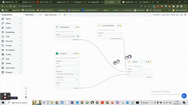 How to use LangFlow to learn LangFlow step 3 (model gpt-4 does not exist!?) смотреть онлайн