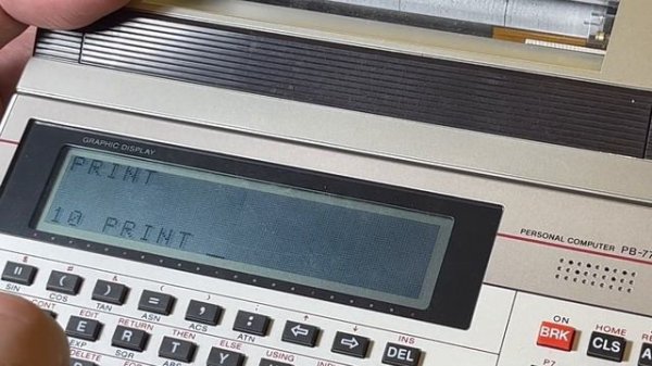 Casio PB-770 & FA-11 Portable Computer (Part 1)