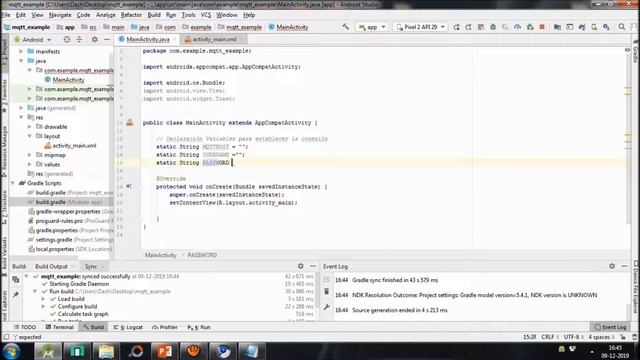 MQTT & Android Studio смотреть онлайн