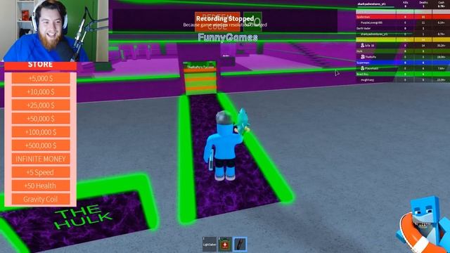 SUPERHERO FIGHT W/ ROPO !!! DARTH VADER VS THE HULK | Sharky Gaming - Roblox смотреть онлайн
