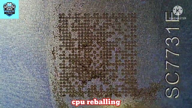 CPU Reballing easy way| CPU and Motherboard Clean |Spd Sc7731e| смотреть онлайн