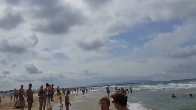 Как же красиво море перед штормом. Витязево 2020 смотреть онлайн