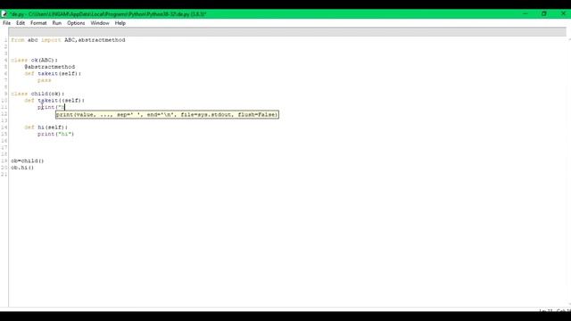 abstract method in python | TAMIL | INAIYAPAKKAM смотреть онлайн